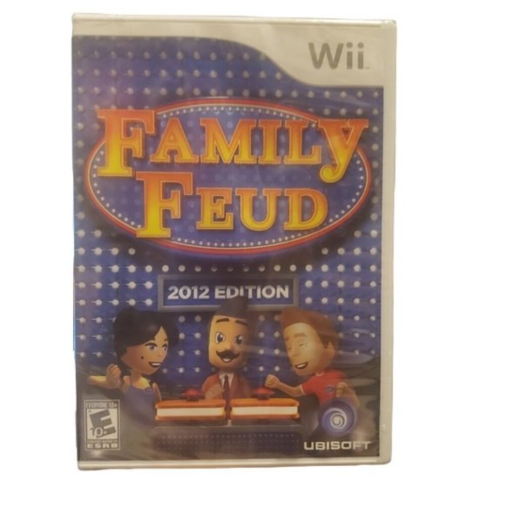 Family Feud 2012 Edition Nintendo Wii Brand New Factory Sealed